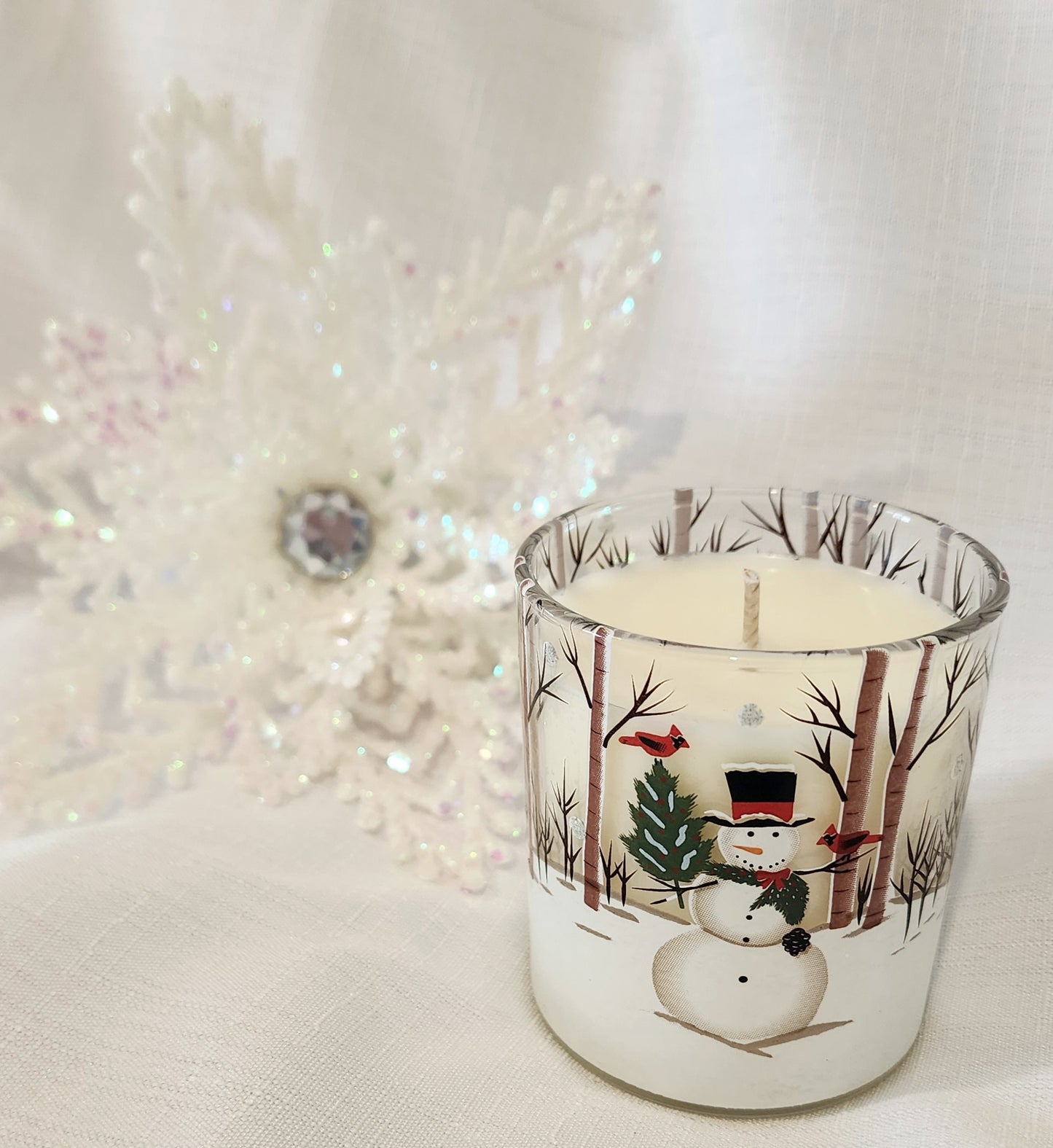 White christmas soy candle  |  150 grams